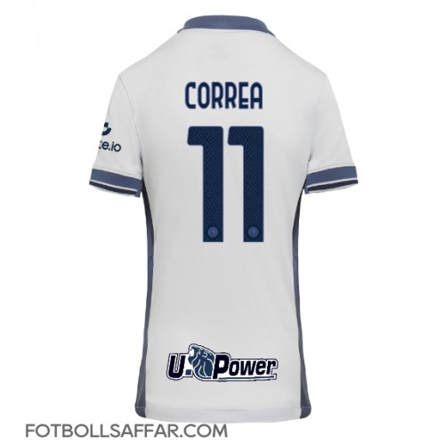 Inter Milan Joaquin Correa #11 Bortatröja Dam 2024-25 Kortärmad